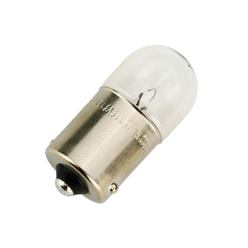 JMP 12v10w Bulb BA15s (Straight Pin) Clear