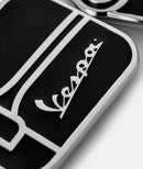 Vespa Dec Black Keychain