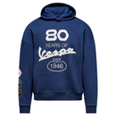 Vespa 80th Hoodie - Blue