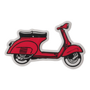 Vespa 80th Globo Sticker Set