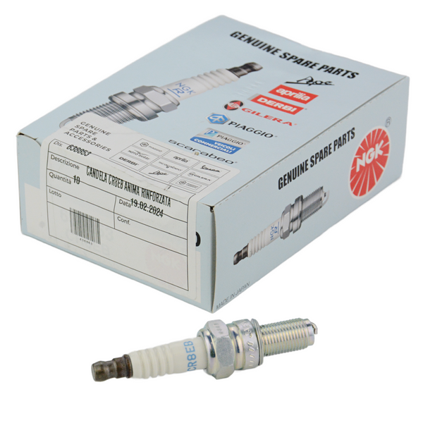 PIAGGIO NGK Spark Plug CR8EB - 10 PCS