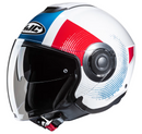 HJC i40N Pyle White/Blue/Red