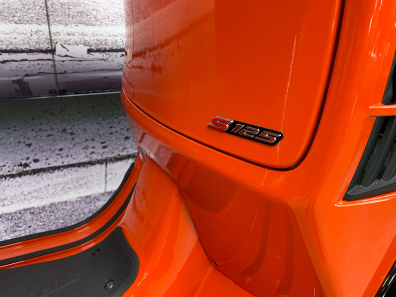 Vespa GTS 125 Super Sport in Orange 2024 model
