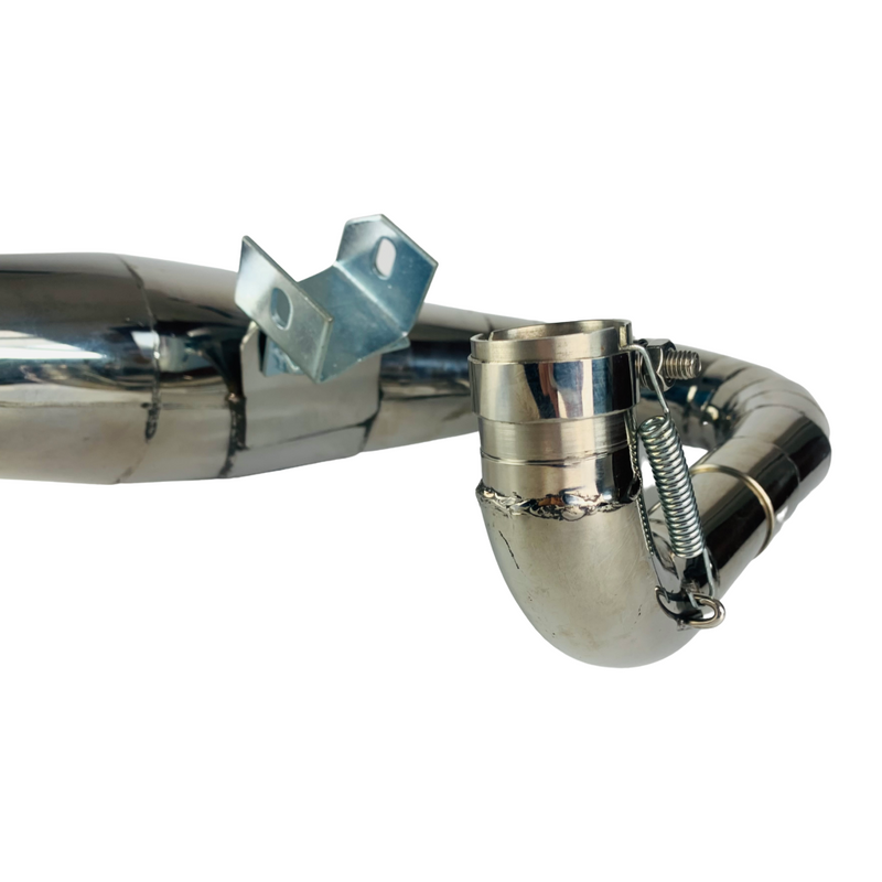 SPAQ Vespa PX125-150 L/H Performance Stainless Steel Exhaust