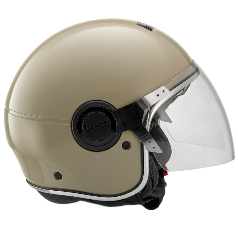 Argentario Visor Jet Helmet - Beige