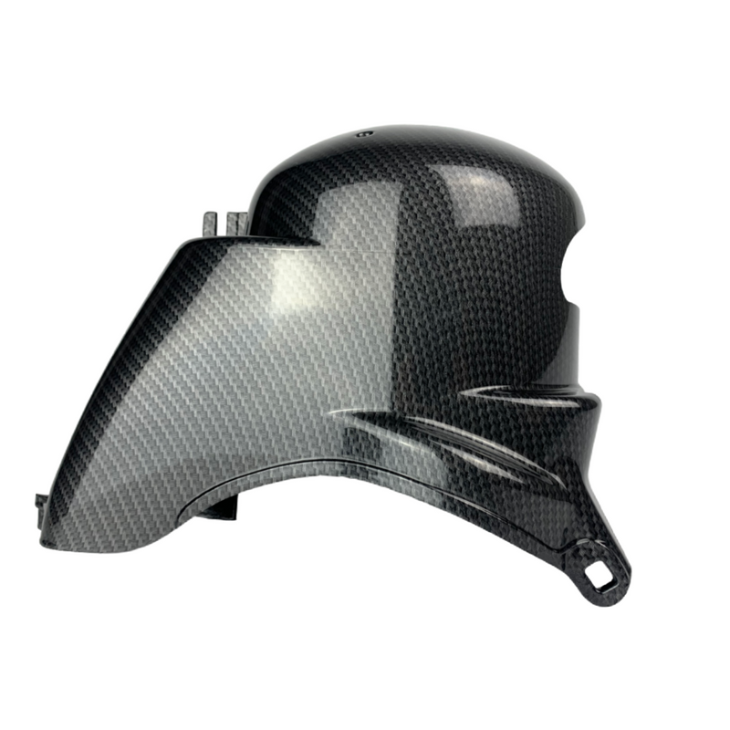 CARBON LOOK Vespa Cylinder Cowling PX80, PX125, PX150, GT125, GTR, Sprint 150