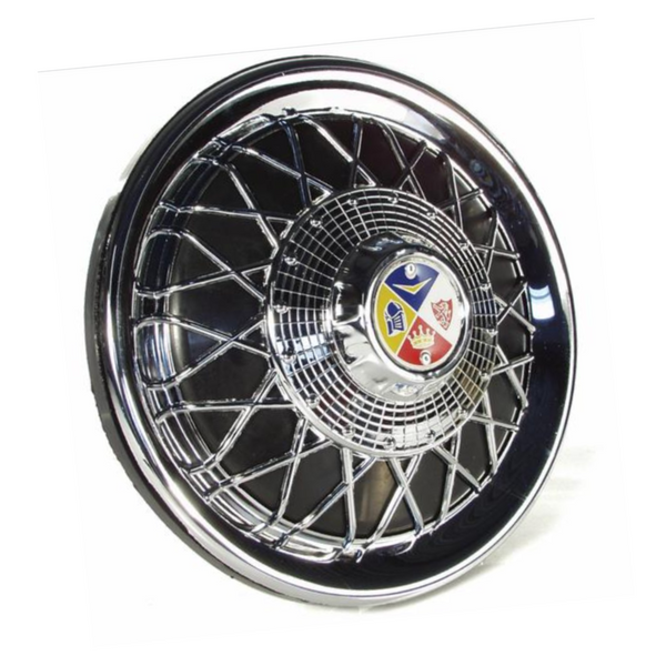 Cuppini Vespa Wheel Disc Black (10'' Rim) PX, T5, LML, Sprint, GS etc