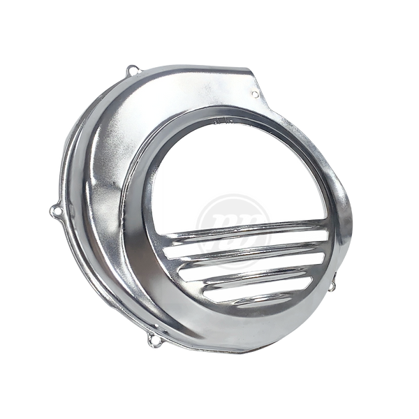 F.A. ITALIA Vespa Flywheel Cover Chrome (Electric Start Model) PX80, PX125, PX150, PX200