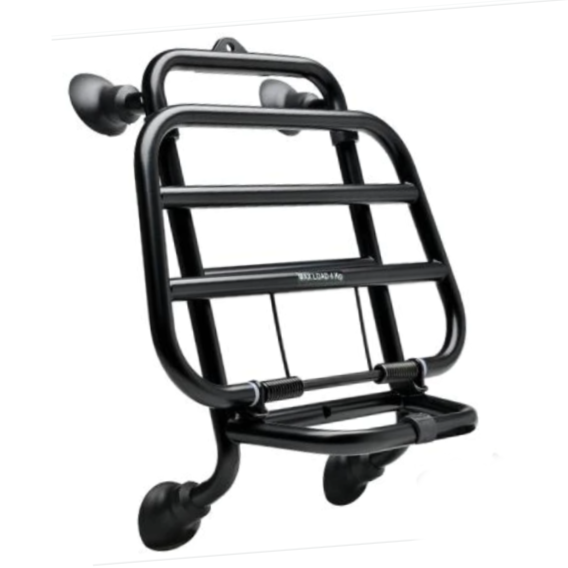 Piaggio Vespa GTS/GTV Front Folding Rack Black HPE