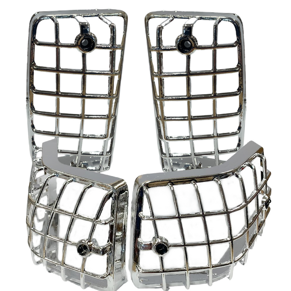 Cuppini Vespa Chrome Indicator Grilles Set PX, T5