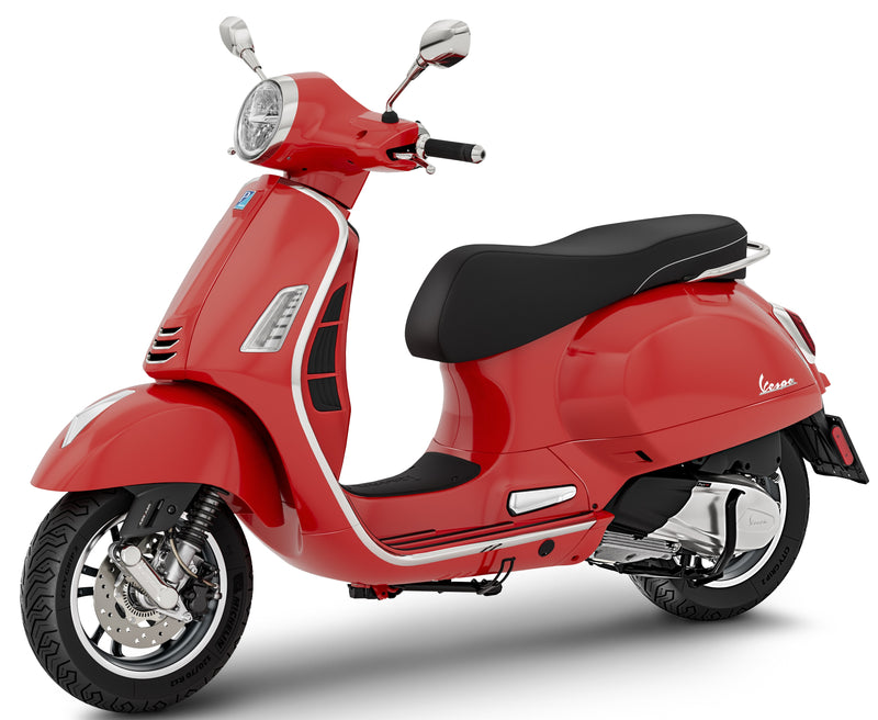 Vespa GTS 300 Super HPE RST22 - Rosso Coraggioso 2024