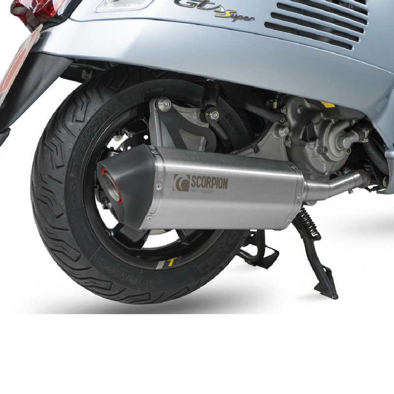 Scorpion Vespa GTS 300 HPE (2020-2022) EURO 5 Stainless Steel Exhaust
