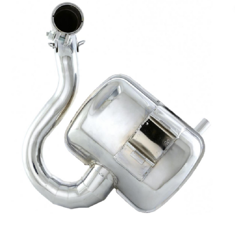SIP ROAD 2.0 Racing Chrome Exhaust Rally 200, P200E, PX200, Cosa 200