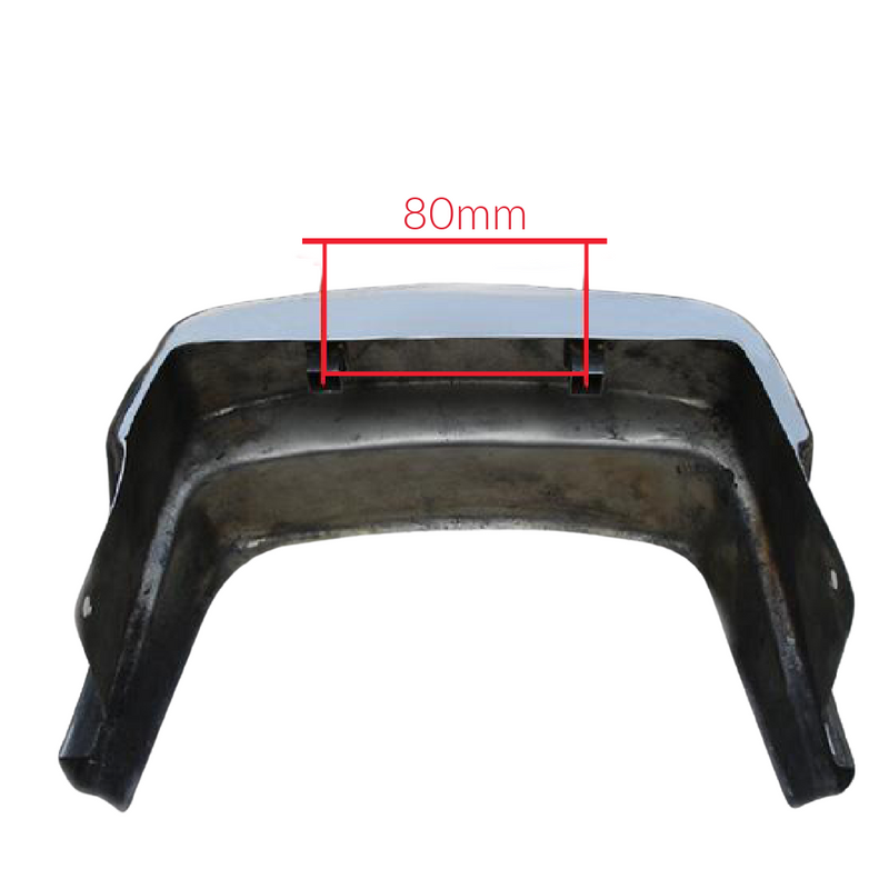 SPAQ Vespa Stainless Steel PX, T5 Rear Bumper